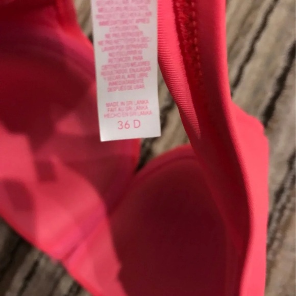 Victoria’s Secret strapless bikini top. 36D - Picture 4 of 4